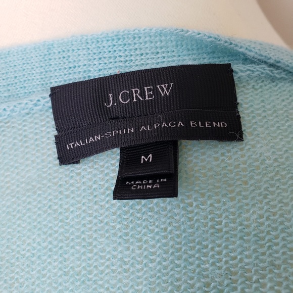 J Crew Italian-Spun Alpaca Blend Knit Cardigan - Picture 5 of 6
